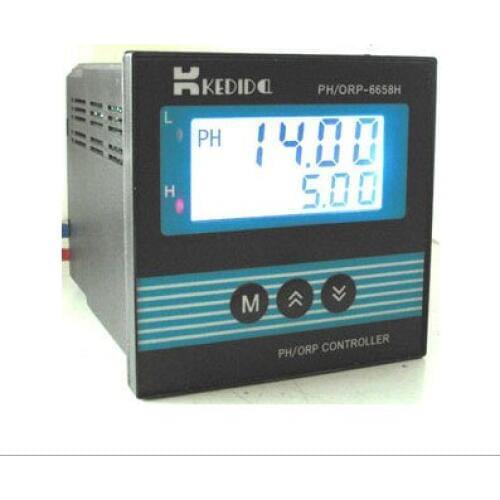 CT-6658 PH/ORP Controller CT-6658+Ph Electrode Industry Ph Sensor CT-1001 LCD Display