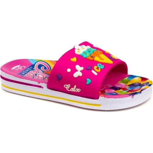 Fuchsia Girl Children Slipper