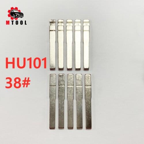 HU101 #38 Replacement Car Key Blade KD Remote Chain Replacing Key Head For Ford Fusion Focus Mondeo Land Rover Jaguar