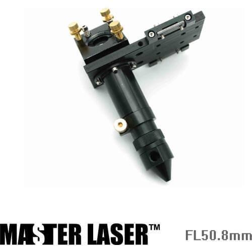 Laser Head for Focus Lens Dia. 19 & 20 FL.50.8 & 101.6 Mirror 25mm Mount for Laser Engraving Cutting Machine