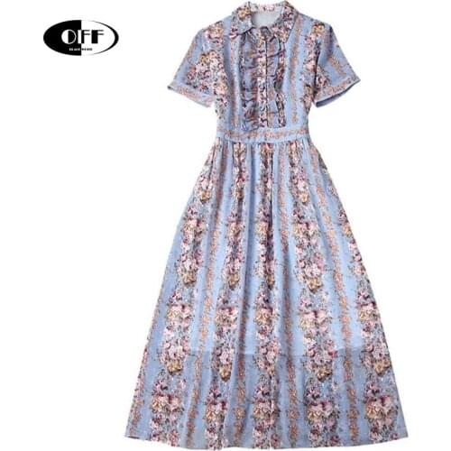 Fashion Korean Zevity Summer Dresses Light Traf Ruched Elegant Vintage Floral Printed Chic Office Work Basic Midi Dress Mujer