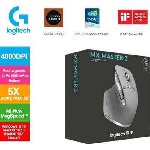 Original Logitech MX Master 3 Wireless Mouse with 4000DPI Auto-Shift Scroll Wheel Gaming Mouse Office Mouse MX Master 2S for PC