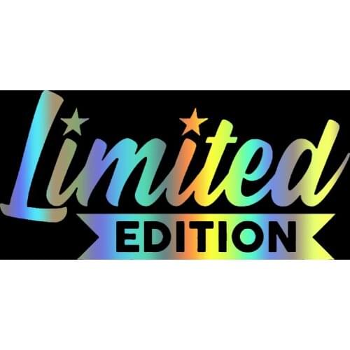 S51947 Various Sizes/Colors Car Stickers Vinyl Decal LIMITED EDITION Motorcycle Decorative Accessories Creative Waterproof