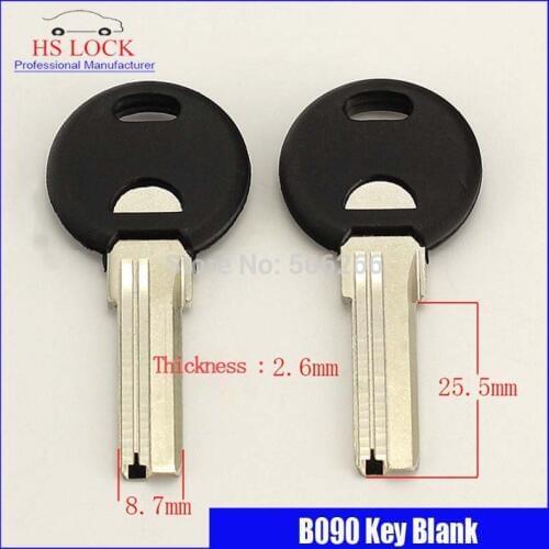 New 901 Right bath door key blank Civil key blank suit for Vertical key cutting machine keys embryo B090