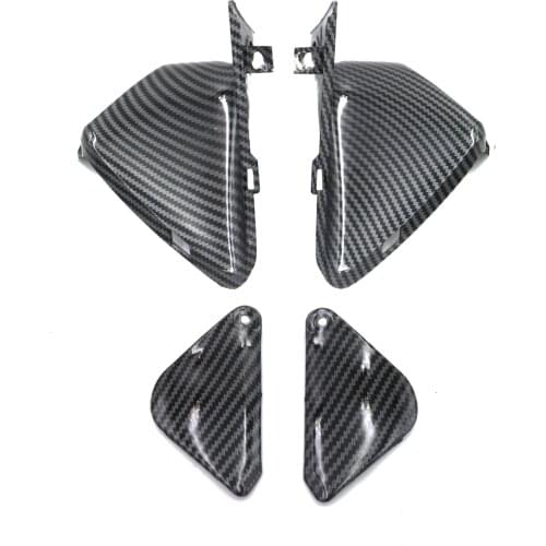 Honda VFR800 VFR 800 2002 - 2012 ForCarbon Fiber Paint Front Dash Side Meter Cover Fairings