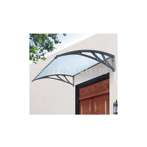 DS100120, depth 100cm,width 120cm,1set/carton,window and outdoor polycarbonate canopy