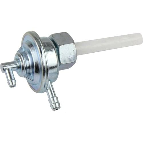 Aluminum Alloy Motorcycle Fuel Cock Moped Scooter Oil Switch Fuel Petcock Valve Pump For 50cc 125cc 150cc GY6