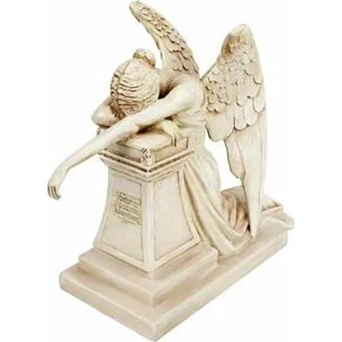 Resin Angel Statue Angel Religious Figurine Antique Stone Statue For Home Garden Decoration Home Decor Decoracion Salon Casa