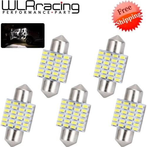 LED Bulb 31mm DE3021 DE3022 DE3175 White 6000K 3014 Chipset For Car Interior Map Dome Door Trunk Light