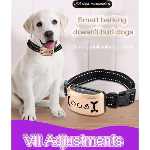 Pet Training Supplies Prevent Dog From Barking Automatic Barker Dog Electric Shock Collar Dog Training Large Small Pet Supplies
