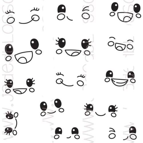Many Smiles Clear Rubber Stamp Sheet Cling Scrapbooking DIY Cute Pattern Photo Album Paper Decoration