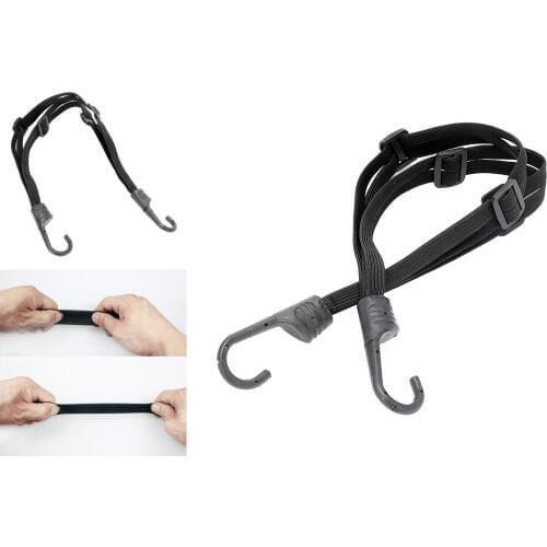 Universal motorcycle modeling helmet rope luggage net elastic rope for