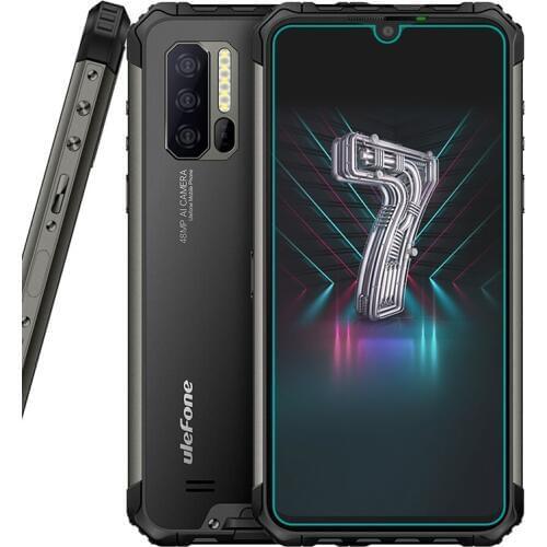Tempered Glass For Ulefone Armor 7 Armor7 9H Protective Film Explosion-Proof Clear Screen Protector Phone Cover