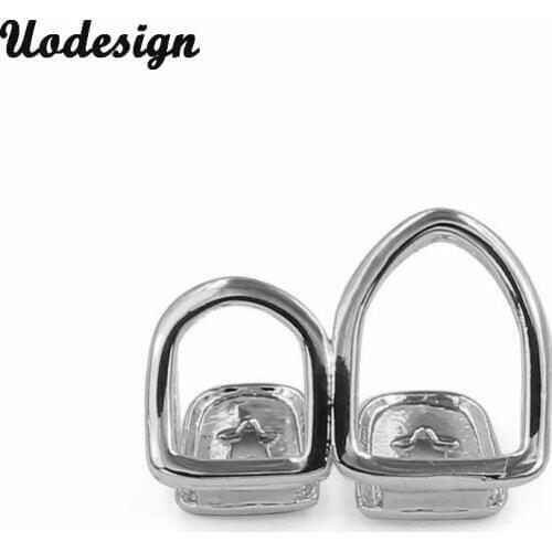 Gold Teeth Grills Canine Plain Hiphop Double Teeth Grillz Caps Dental Tooth Grills Cosplay Party Body Jewelry