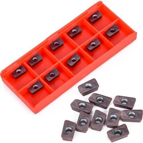 10Pcs APMT1135PDER-H2 VP15TF Durable Carbide Inserts Indexable Blades For Lathe Turning Tool CNC Milling Tool