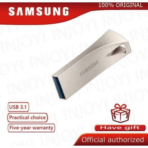 100% Original SAMSUNG USB Flash Drives 32GB pen drive 64G 128GB 16GB Metal PenDrive Mini Personality USB 3.0 stick
