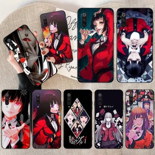 Japanese Anime Jabami Yumeko Phone Case for Xiaomi Mi Note 10 Lite Mi 9T Pro xiaomi 10 10 CC9 Pro 9SE