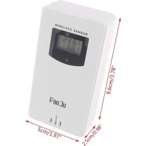 Digital Temperature Humidity Wireless Sensor Hygrometer Electronic Thermometer
