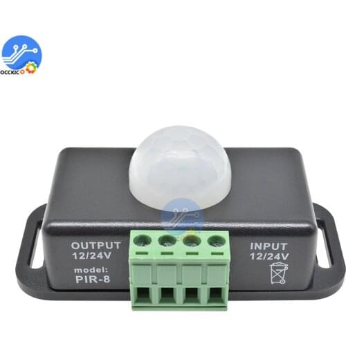 DC 12V PIR Motion Sensor Switch Automatic Human Body Detect Light Switch for Smart Intelligent Home LED Strip Light