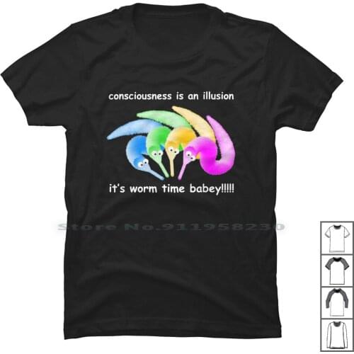 Death Is Inevitable Shirt , Magic Worm On A String Meme T Shirt 100% Cotton Table Magic Worm Ring Meme Tri Tab Eat St Me Hi