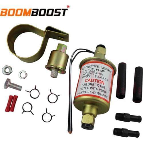 High Efficiency Oil Burning Pump Gasoline Petrol Fuel Feed Pump Low Pressure Voltage 12V Universal electric fuel pump