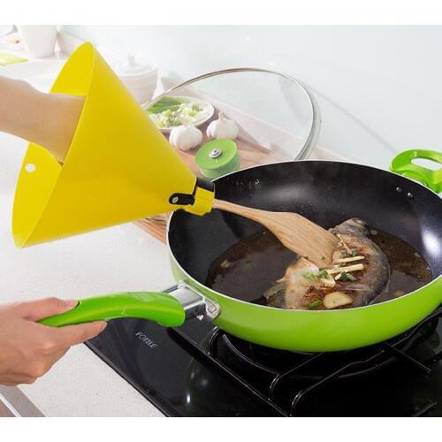 New Arrival ,Removable anti oil splashing cooking splatter screen hand protection kitchen useful tools