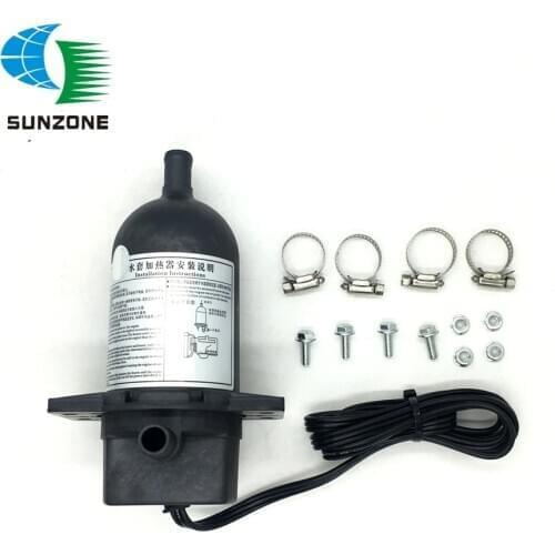 Self-Circulating Diesel Generator Water Heater Engine Preheater Electric Water Jacket Heater Rhermostat Genset Parts 110V 220V