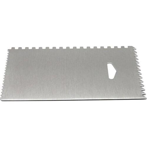 Stainless Steel Cake Scraper Trapezoidal Cake Scraper Cream Chocolate Icing Smoother Tool Baking tools kitchen Tools 2021