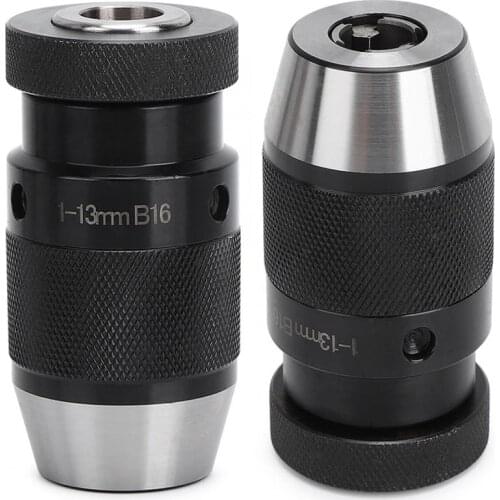 B10 0.5-6 ,B12(1-10MM), B16(1-13MM) ,B18(1-16MM) Drill Chuck Keyless Drilling Chuck Self Tighten Automatic Locking