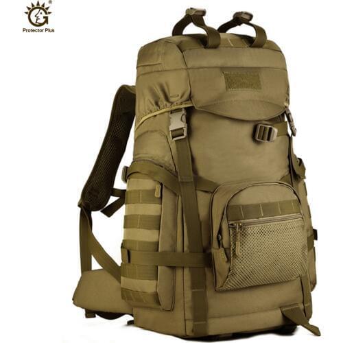 60L Molle High Capacity Men Military Tactics Backpack Women Waterproof Camp Hike Bag Rucksacks Backpacks Army Bag G120