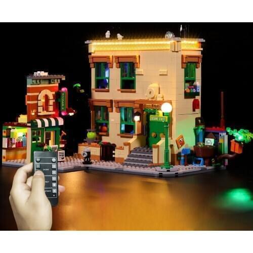 USB Powered 4CH Remote Control LED Lighting Kit For 21324 (LED Included Only, No Kit) - Remote Control Version