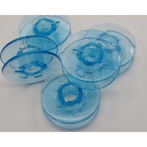 50x Empty Sewing Machine Bobbins Blue Spool For PFAFF/baifu Home Sewing