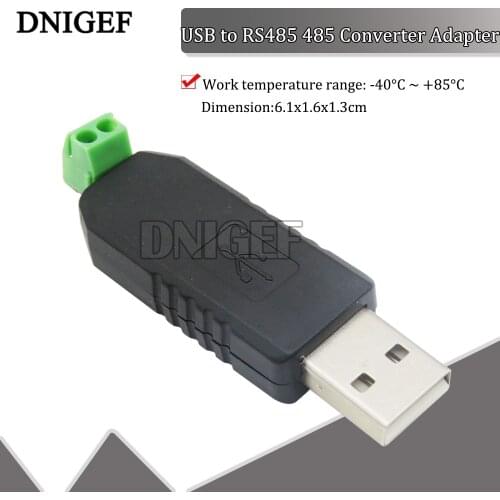 DNIGEF USB to RS485 485 Converter Adapter Support Win7 XP Vista Linux Mac OS WinCE5.0 RS 485 RS-485 for Arduino