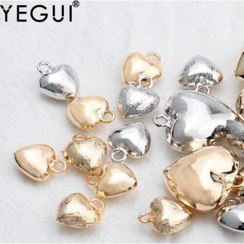 YEGUI M805,jewelry accessories,18k gold plated,0.3 microns,diy pendant,rhodium plated,diy earrings,jewelry making,10pcs/lot
