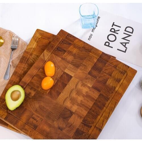White oak Wood Cutting Board Solid Sturdy Chopping Serving Tray Platter Perfect Gift