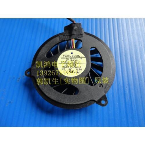 CPU cooling fan for HP dv8000 DV5000 DV5100 V5000 C300 C500 DV8100 DV8200 Dv8235nr DFB551505M30T F512-CW dv5218tx dv5219tx