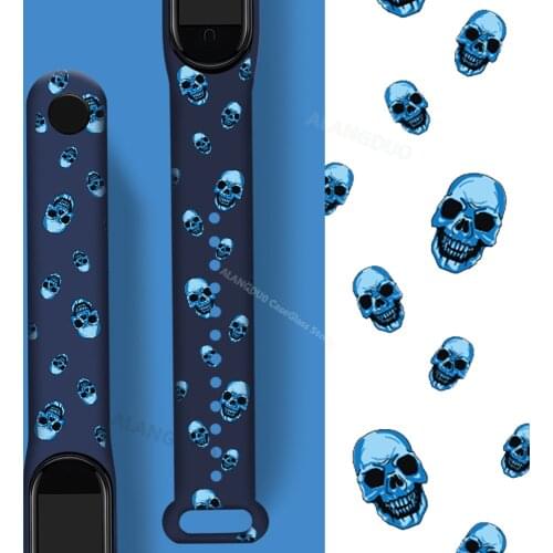 For Xiaomi Mi Band 6 5 4 3 Strap Replacement Wrist Strap Bracelet Silicone Watch Band for Xiaomi Mi Smart Band 5 Wristband Strap