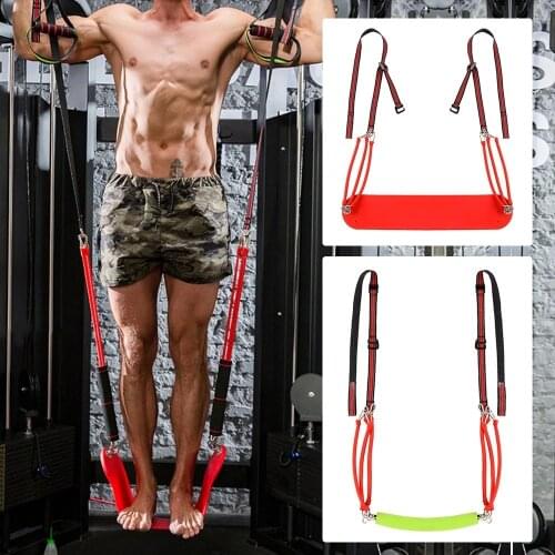 Elastic Resistance Band horizontal bar Slings Straps Hanging Pull-Up Training Bar Auxiliary Belt Arm Strength Fitness Equipment