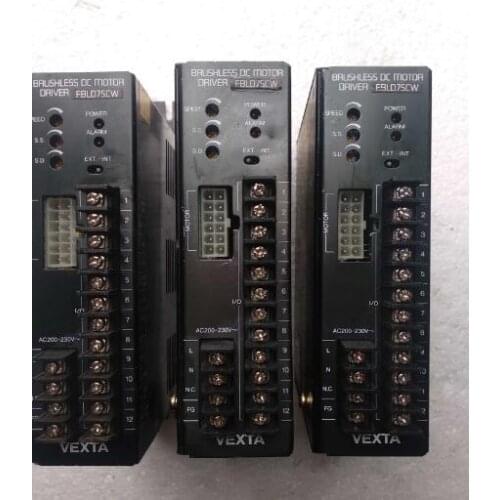 FBLD75CW stepper driver , used ,90% appearence new , 3 months warranty , in stock