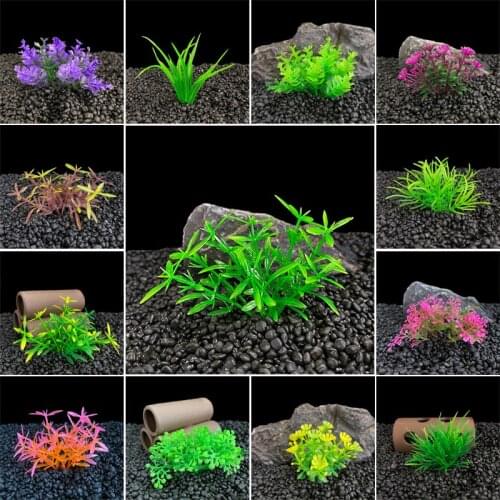 Fake Aquatic Plants Mini Simulation Aquarium Aquarium Landscape Decoration Artificial Plastic Aquatic Plant Aquarium Decoration