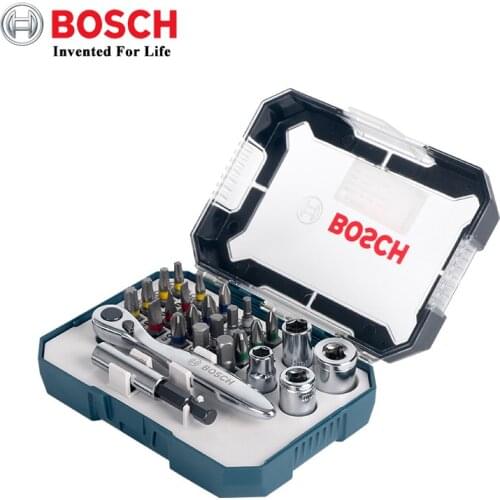 Bosch 26-piece screwdriver bit set electric screwdriver electric screwdriver bit ratchet wrench screwdriver For Bosch go 2