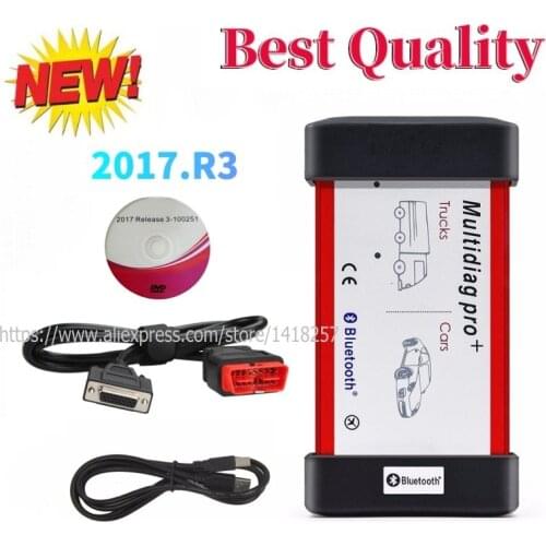 2021 Latest 2017.R3 keygen vd ds150e cdp Multidiag Pro+ bluetooth obd2 Accessories car truck Diagnostic Tool Scanner Adapter