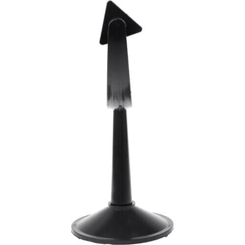 Optical Glass Triple Triangular Prism with Stand for Physics Light Spectrum Teaching H7ED