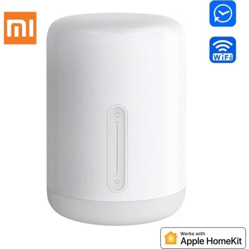Original Xiaomi Mijia Bedside Lamp Smart Bed Light 400lm Voice Control Switch WIFI Smart App Control for Apple Homekit Siri