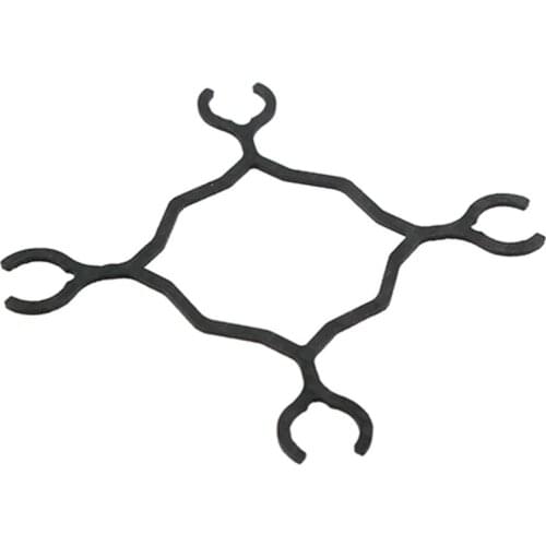 3K T300 65mm Wheel Base Hollow Cup Rack Frame Support Protective Plate Pure Carbon Fiber Mounting Holder Board for FPV