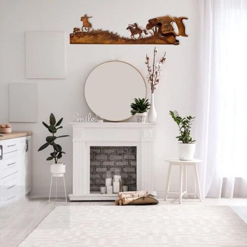 Hand Saw Art Wall Decoration Metal Farm Decoration Wall Decoration Home Furnishings-hand Saw Garden Changed To Fathers Day Gift