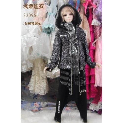 1/4 1/3 scale BJD boy coat+vest+pants set for BJD/SD clothing doll accessories,Not included doll,shoes,wig,and accessories 1555