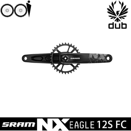 SRAM NX EAGLE DUB Crankset 34T 32T 170mm 175mm MTB Bicycle Crankset NO BSA Bottom Bracket