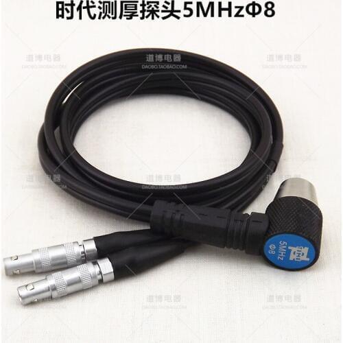 Ultrasound Thickness Measuring Probe 5MHZ85P85MPPT-08 General Steel Tube Steel Plate Thickness Measurement