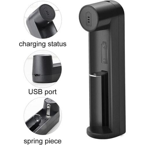 USB Port Batteries Charger Protection Universal Battery Charger For 18650 Li-ion (no Battery) Drop Shipping